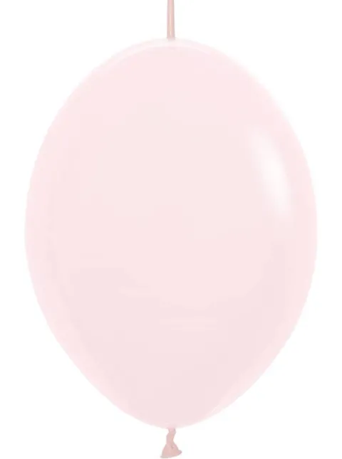 Balony do girland (Link-o-loon) LOL 12 cali Sempertex 50 szt. Pastel Matte Pink