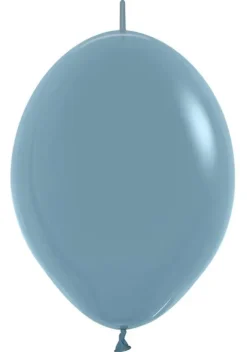 Balony do girland (Link-o-loon) LOL 12 cali Sempertex 50 szt. Pastel Dusk Blue