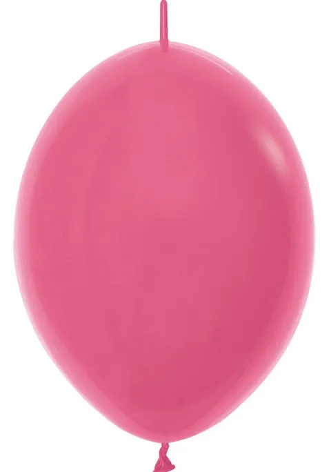 Balony do girland (Link-o-loon) LOL 12 cali Sempertex Solid 50 szt. Fuchsia