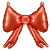 Balony foliowe do girland Kokardy, 25,5 x 25 cm, czerwone 5 szt.