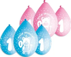 Balony Gemar wiszące "Moje 1 Urodziny" ROCZEK kolor do wyboru