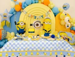 Balony gumowe Minionki 30 cm 6 szt.
