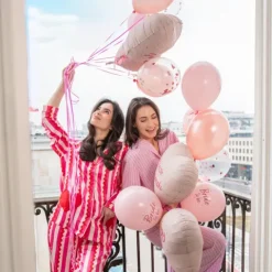 Balony gumowe Wieczór Panieński Rose Gold 12 cali 6 szt.
