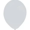 Balony lateksowe Everts Decorator Metallic 5 cali 100 szt. Silver