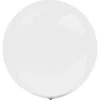 Balony lateksowe Everts Decor Line by Amscan 24 cale 4 szt. Frosty White