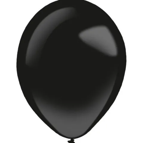 Balony lateksowe Everts Decor Line by Amscan 14 cali 50 szt. Jet Black