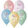 Balony lateksowe na Roczek króliczek 5 szt.