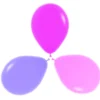 Balony lateksowe Sempertex 12'' 25 szt. Mix GIRL