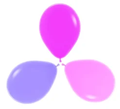 Balony lateksowe Sempertex 12'' 12 szt. Mix GIRL