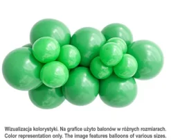 Balony lateksowe TUFTEX 11 cali kolor Green 100 szt.