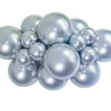 Balony lateksowe TUFTEX 5 cali kolor Silvery 50 szt.