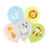 Balony lateksowe zwierzątka Safari dżungla 12 cali 5 szt.