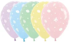 Balony Sempertex Bobas 12'' 50 szt Mix kolorów