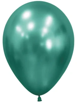 Balony Sempertex Chrome Shiny Reflex Aurora Green 5 cali 50 szt.