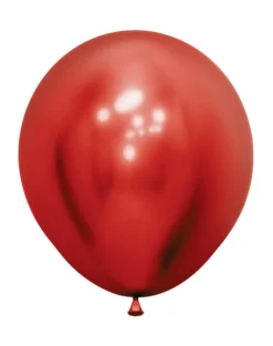 Balony Sempertex Chrome Shiny Reflex Red 18 cali 1 szt.
