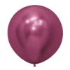 Balony Sempertex Chrome Shiny Reflex Fuchsia 24 cale 3 szt.