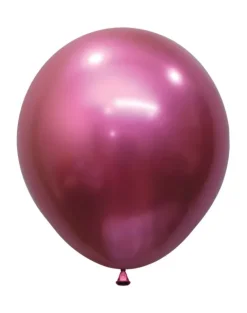 Balony Sempertex Chrome Shiny Reflex Fuchsia 18 cali 1 szt.