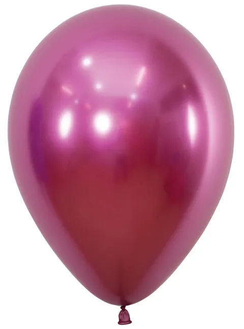 Balony Sempertex Chrome Shiny Reflex Fuchsia 12 cali 50 szt.