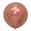 Balony Sempertex Chrome Shiny Reflex Rose Gold 24 cale 3 szt.