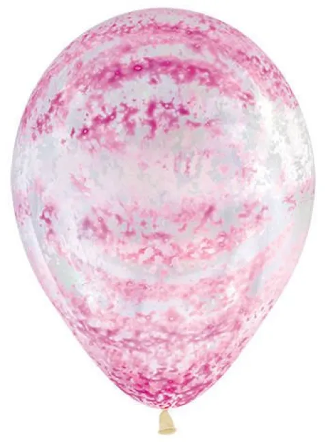 Balony Sempertex Crystal Graffiti Efekt farby 12" 1 szt.