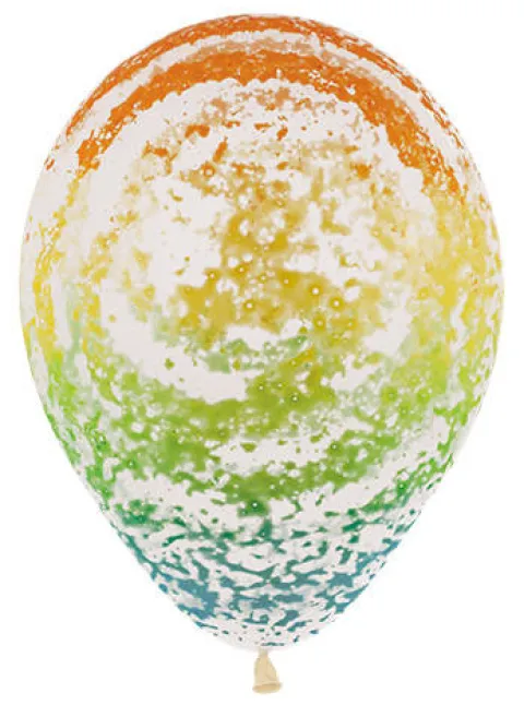Balony Sempertex Crystal Graffiti Efekt farby 12" 1 szt.