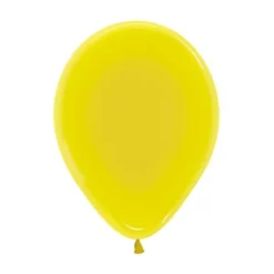 Balony Sempertex Crystal 10'' 100 szt. Yellow