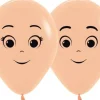 Balony Sempertex FACES twarze 12'' 12 szt