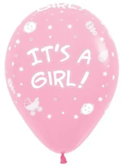 Balony Sempertex It's a Girl 12'' 12 szt