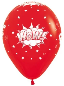 Balony Sempertex Komiks 12'' 12 szt Mix kolorów