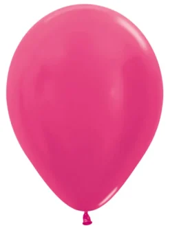 Balony Sempertex Metallic 12'' 100 szt. Fuchsia