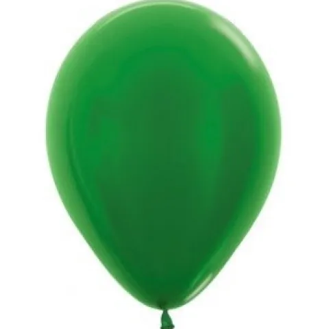 Balony Sempertex Metallic 10'' 100 szt. Green
