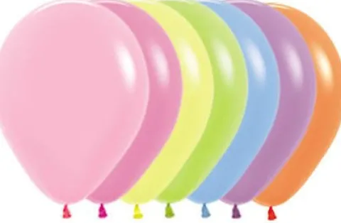 Balony Sempertex NEON 12'' 50 szt. Mix kolorów