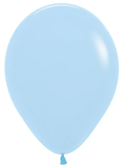 Balony Sempertex Pastel 5 cali 50 szt. Blue