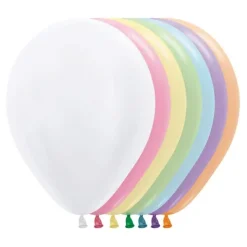 Balony Sempertex Satin Pearl 12'' 100 szt. Mix Kolorów