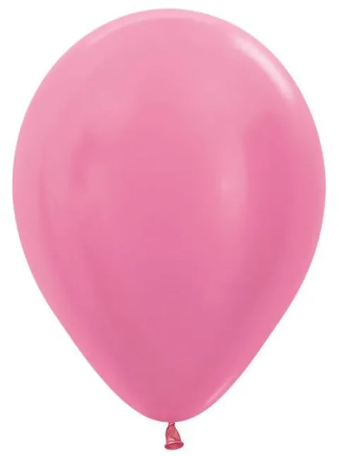 Balony Sempertex Satin Pearl 12'' 100 szt. Fuchsia