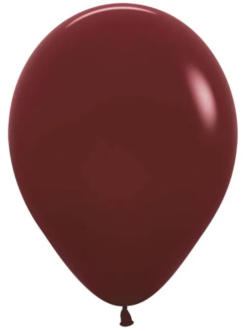 Balony Sempertex Solid 12 cali 50 szt. Merlot
