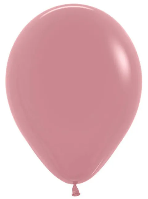 Balony Sempertex Solid 12 cali 50 szt. Rosewood