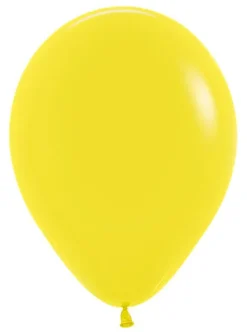 Balony Sempertex Solid 12 cali 50 szt. Yellow