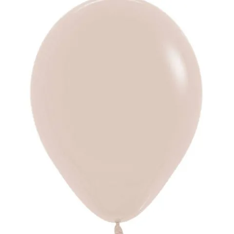 Balony Sempertex Solid 12 cali 50 szt. White Sand
