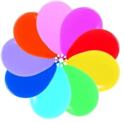 Balony Sempertex Solid 12'' 50 szt Mix kolorów