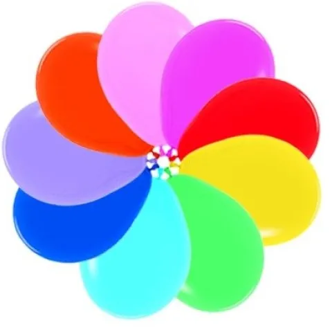 Balony Sempertex Solid 5'' 50 szt Mix kolorów