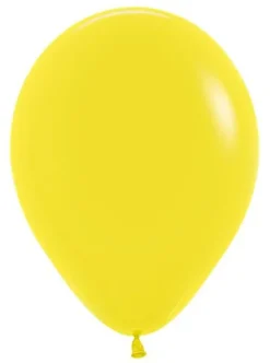 Balony Sempertex Solid 10'' 100 szt. Yellow