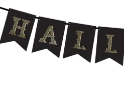 Baner girlanda "Halloween" czarny 20x175cm
