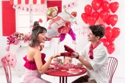 Baner Girlanda Valentines Day WALENTYNKI 150 cm