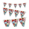Baner papierowy flagi Smerfy 300 cm