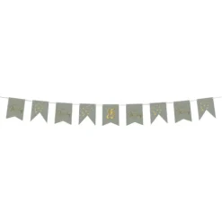 Baner urodzinowy girlanda Golden Dawn z naklejkami DIY 4m