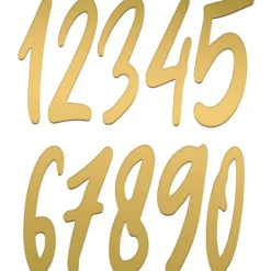 Baner urodzinowy girlanda Golden Dusk z naklejkami DIY 4m