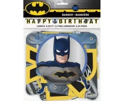 Baner urodzinowy girlanda "Happy Birthday" Batman 175 cm