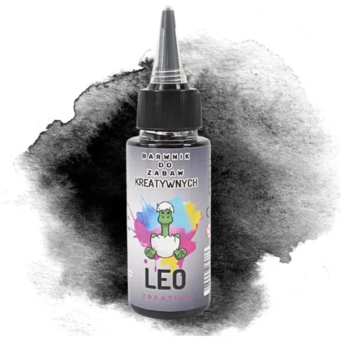 Barwnik w płynie CZARNY - 50 ml - Leo Creative