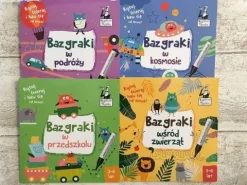 BAZGRAKI W PRZEDSZKOLU (3-6 LAT) KSIĄŻKA + MAZAK KAPITAN NAUKA